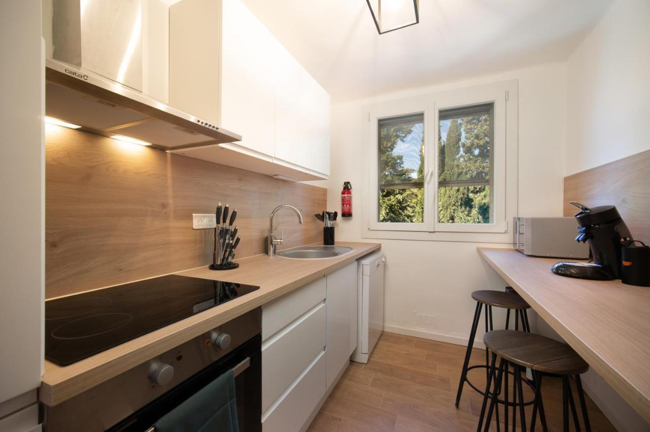 Grand Appartement 3 Chambres Avec Clim Et Balcon Marseille Bagian luar foto