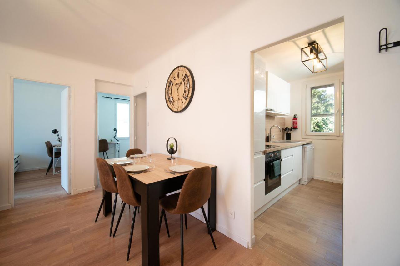 Grand Appartement 3 Chambres Avec Clim Et Balcon Marseille Bagian luar foto