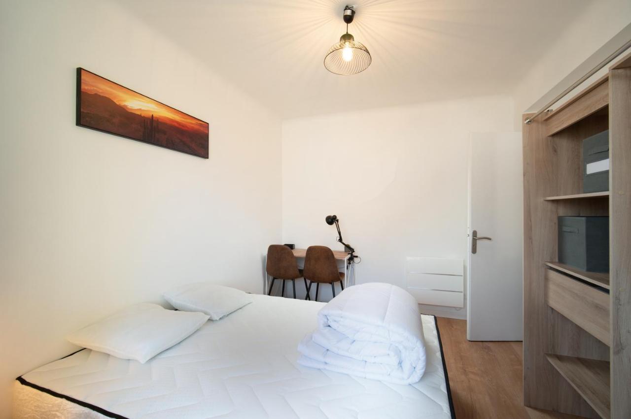 Grand Appartement 3 Chambres Avec Clim Et Balcon Marseille Bagian luar foto